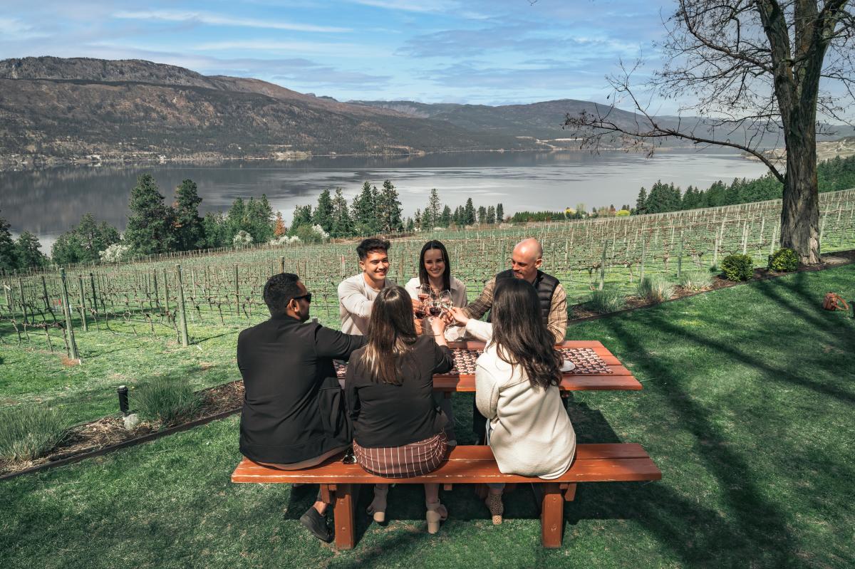 Part of Spring 2022 shoot at Wineries along Lake Country Scenic Sip Wine Trail