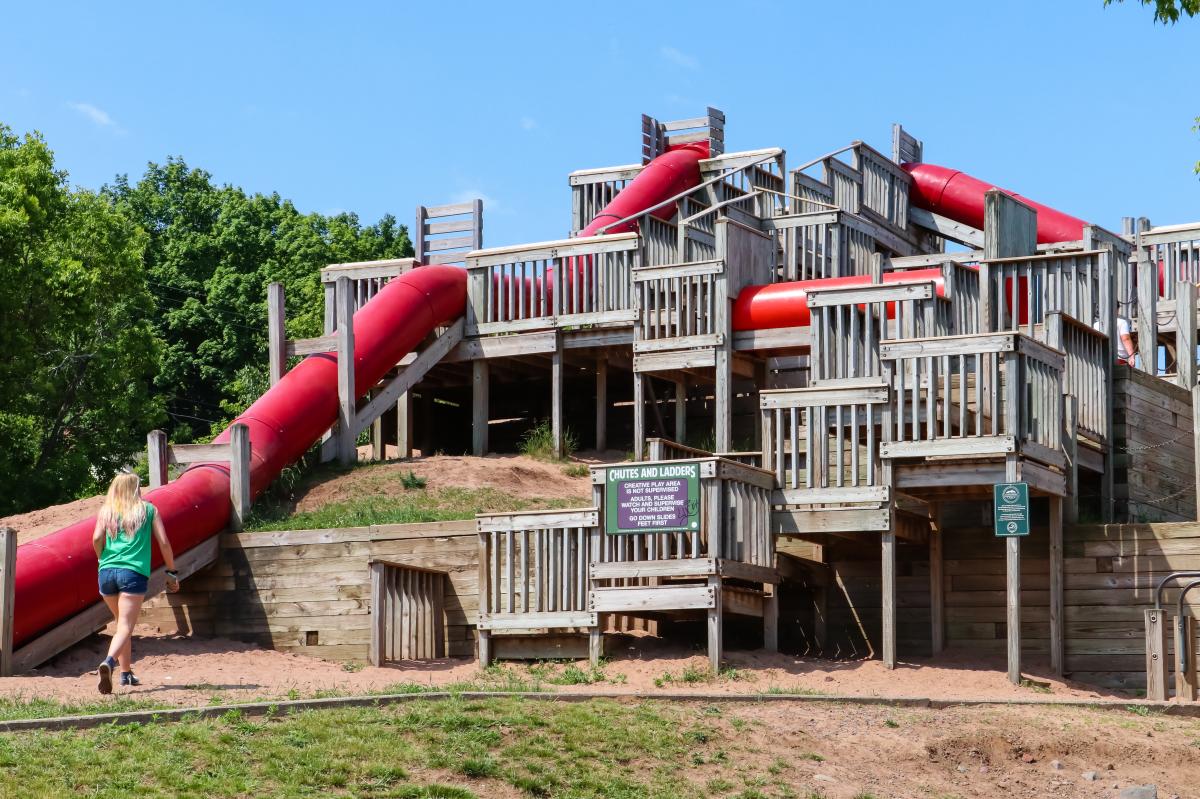 Chutes & Ladders Playground for Children