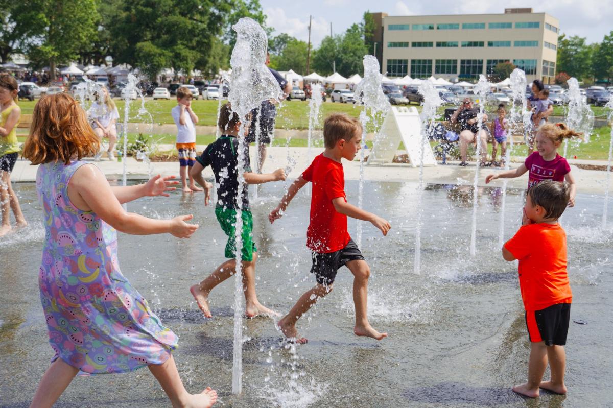 Moncus Park Splash Pad