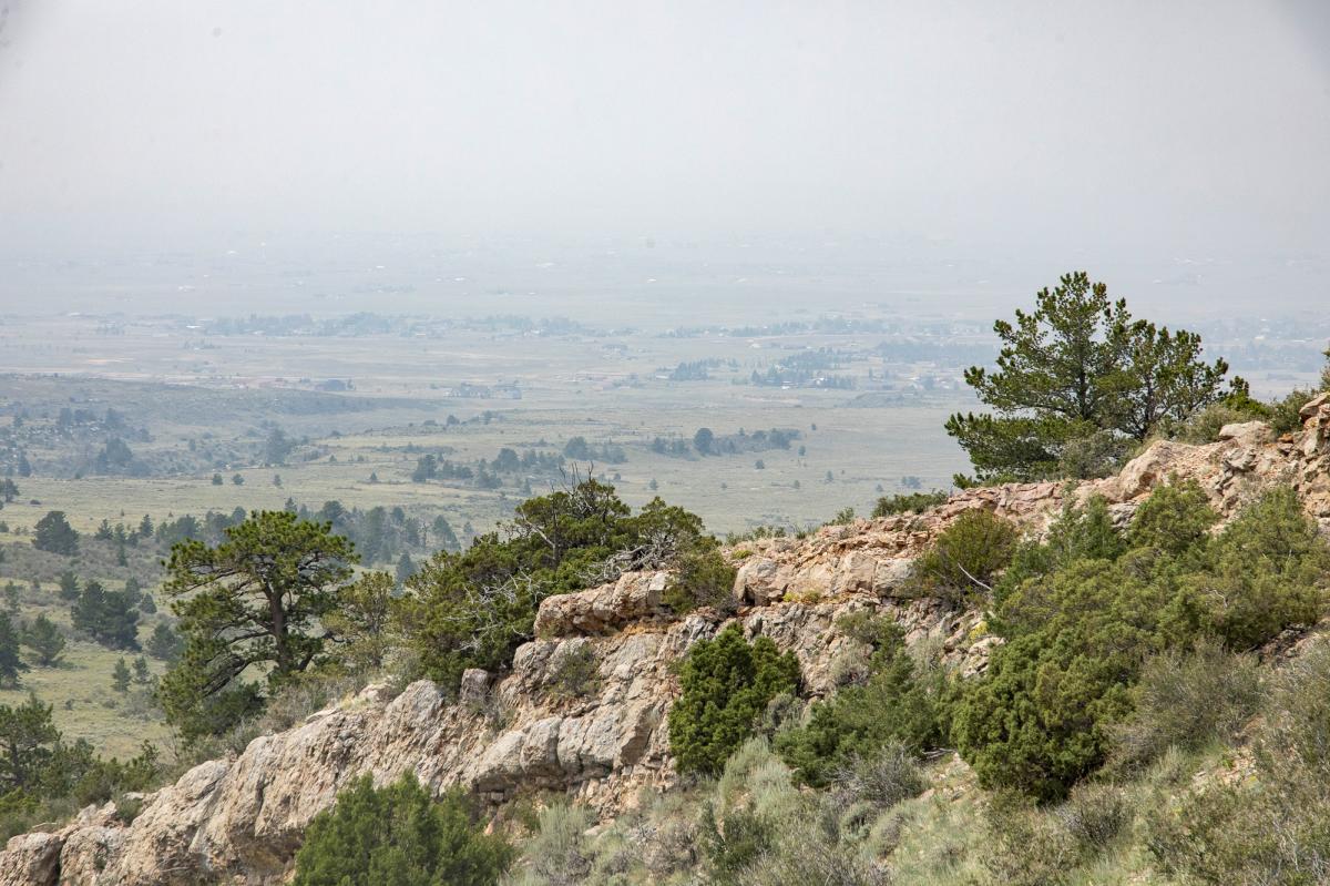 Views over Smoky Valley