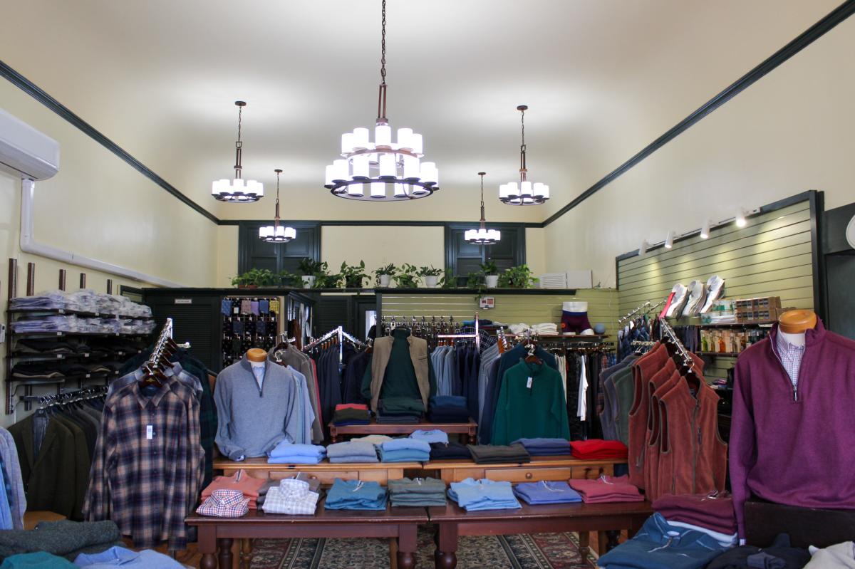 The Post & Rail Men's Shop in Ligonier has featured classic men's clothing at affordable prices for more than 45 years.