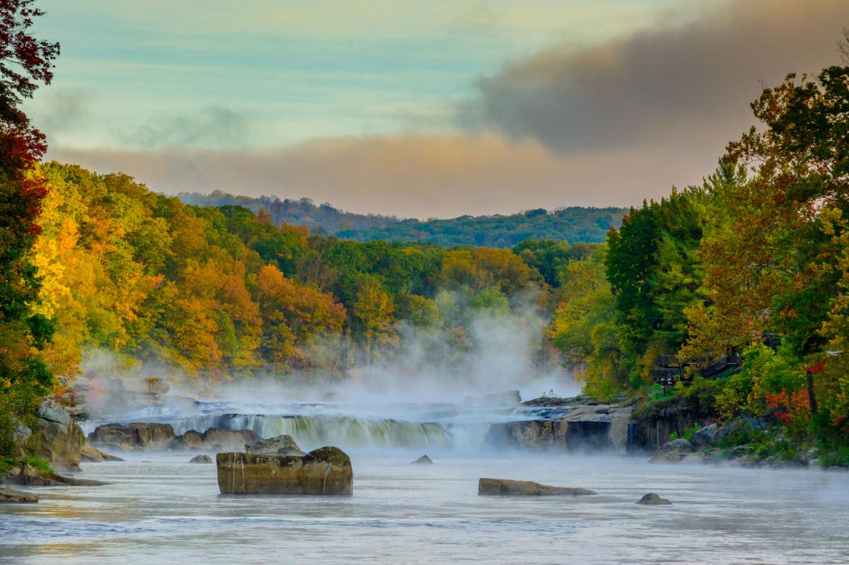 Ohiopyle Falls in the Laurel Highlands