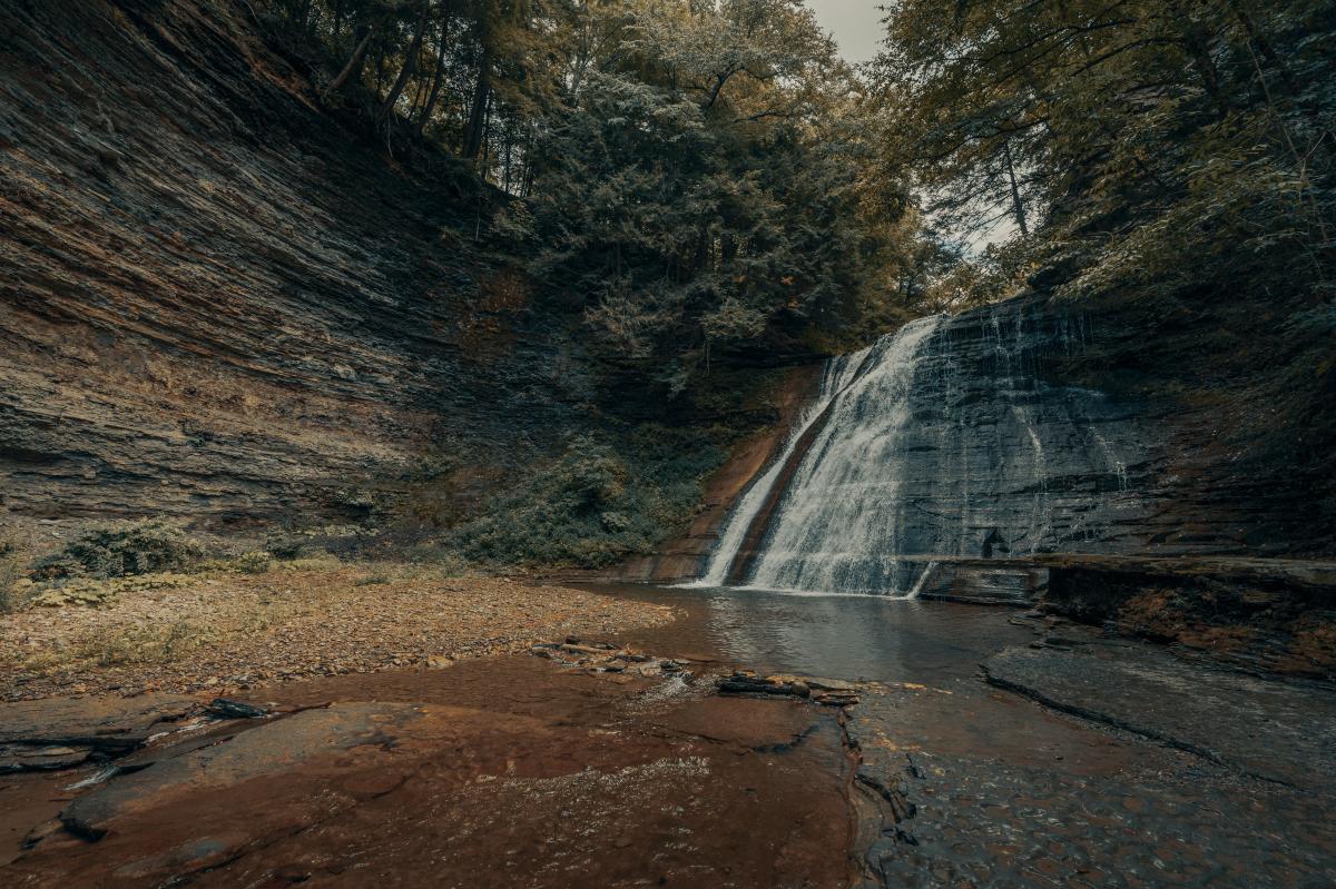 Waterfall at Stony Brook