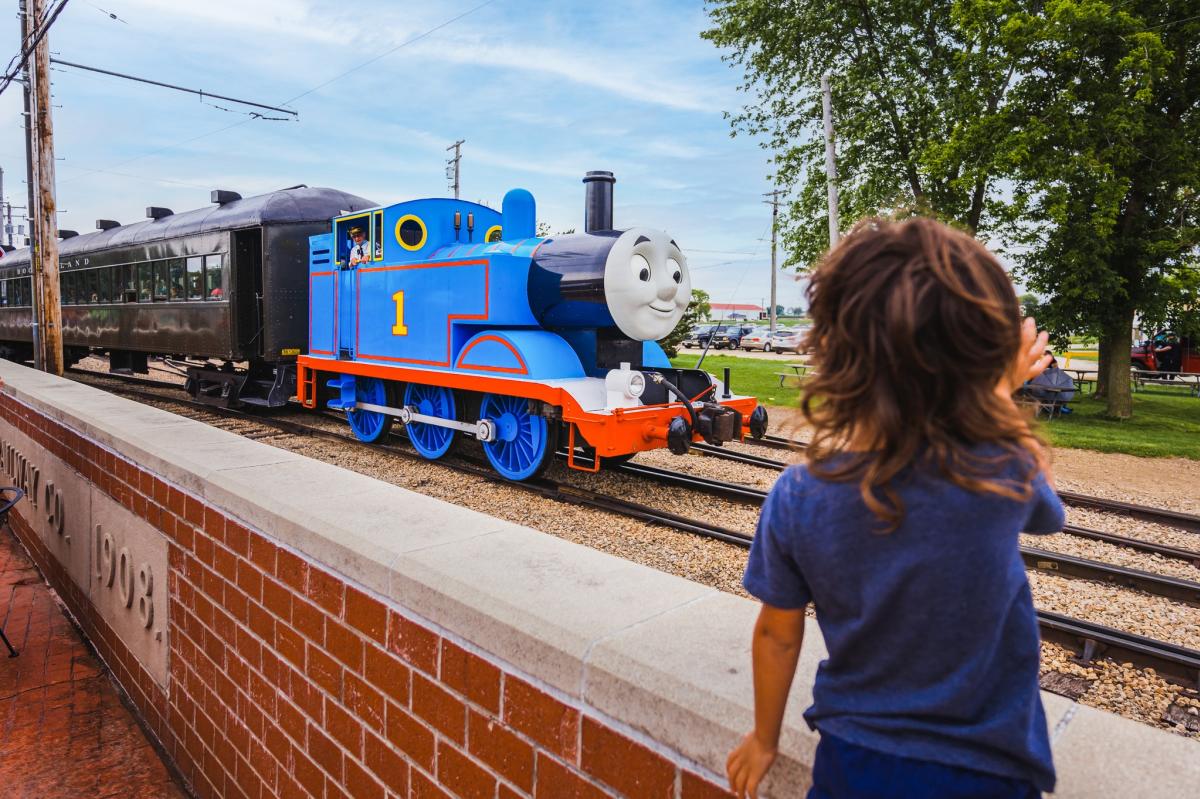 Illinois Railway Museum Day out with Thomas