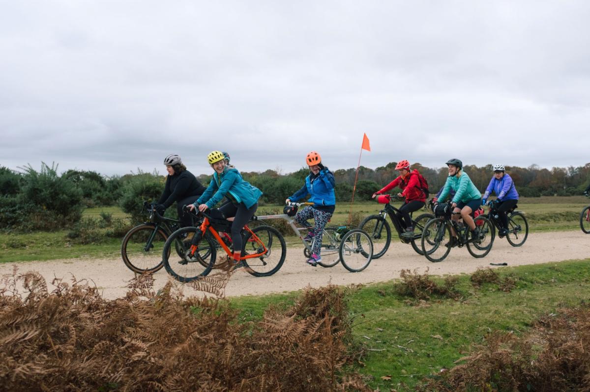 Off Road Club Blog - Cycling on path