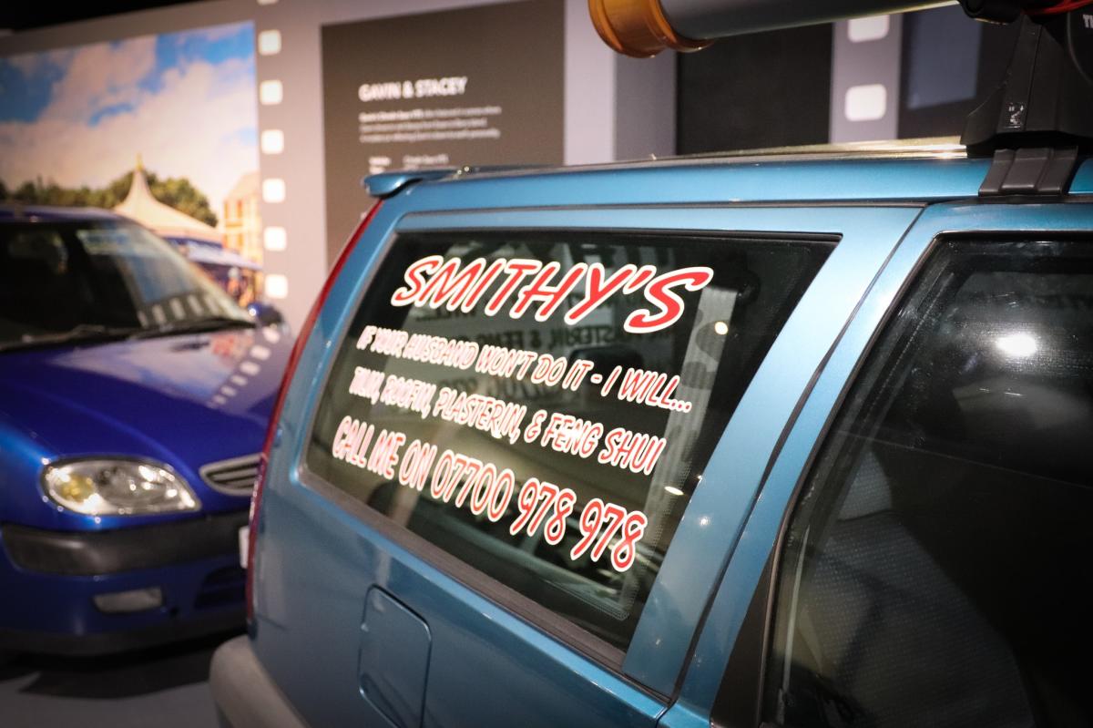 Smithy from Gavin & Stacey's car at Beaulieu National Motor Museum