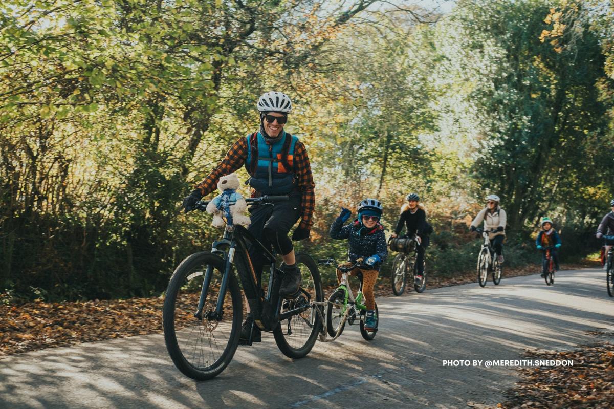 Off Road Club Blog - Cycling on concrete path