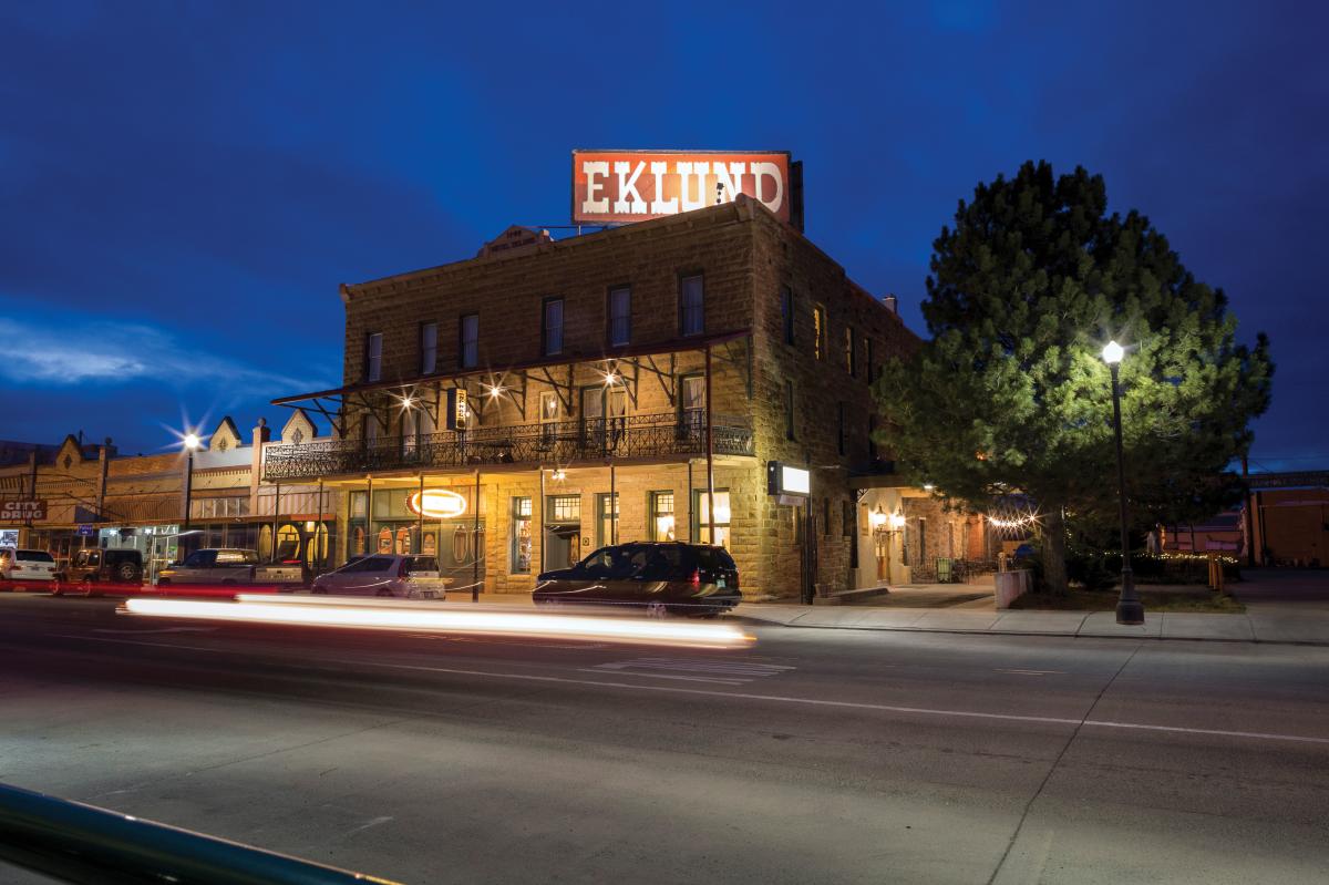 The Eklund Hotel in Clayton, NM
