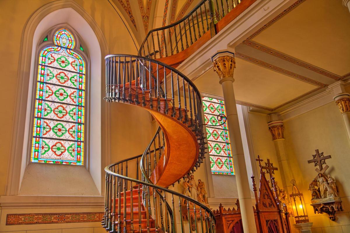 Quintessential New Mexico: Loretto Chapel’s spiral staircase