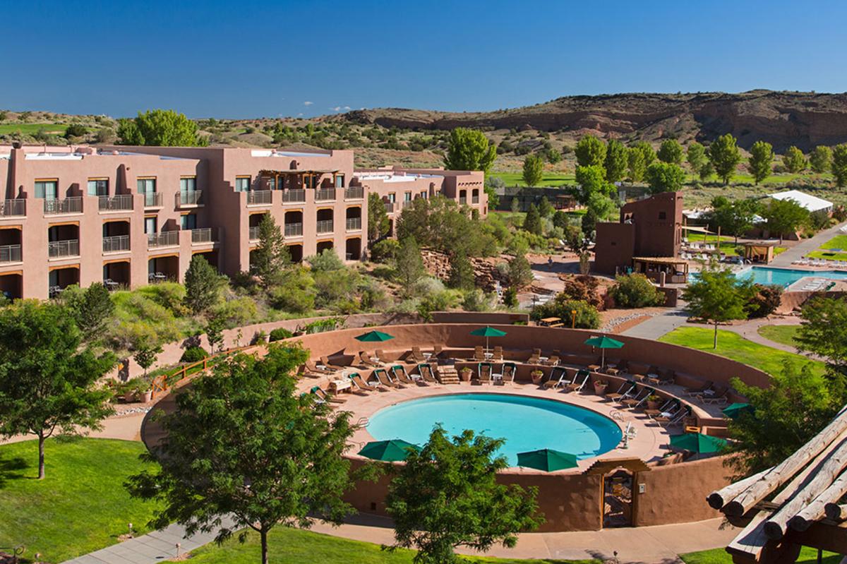 Aerial view of Tamaya Resort