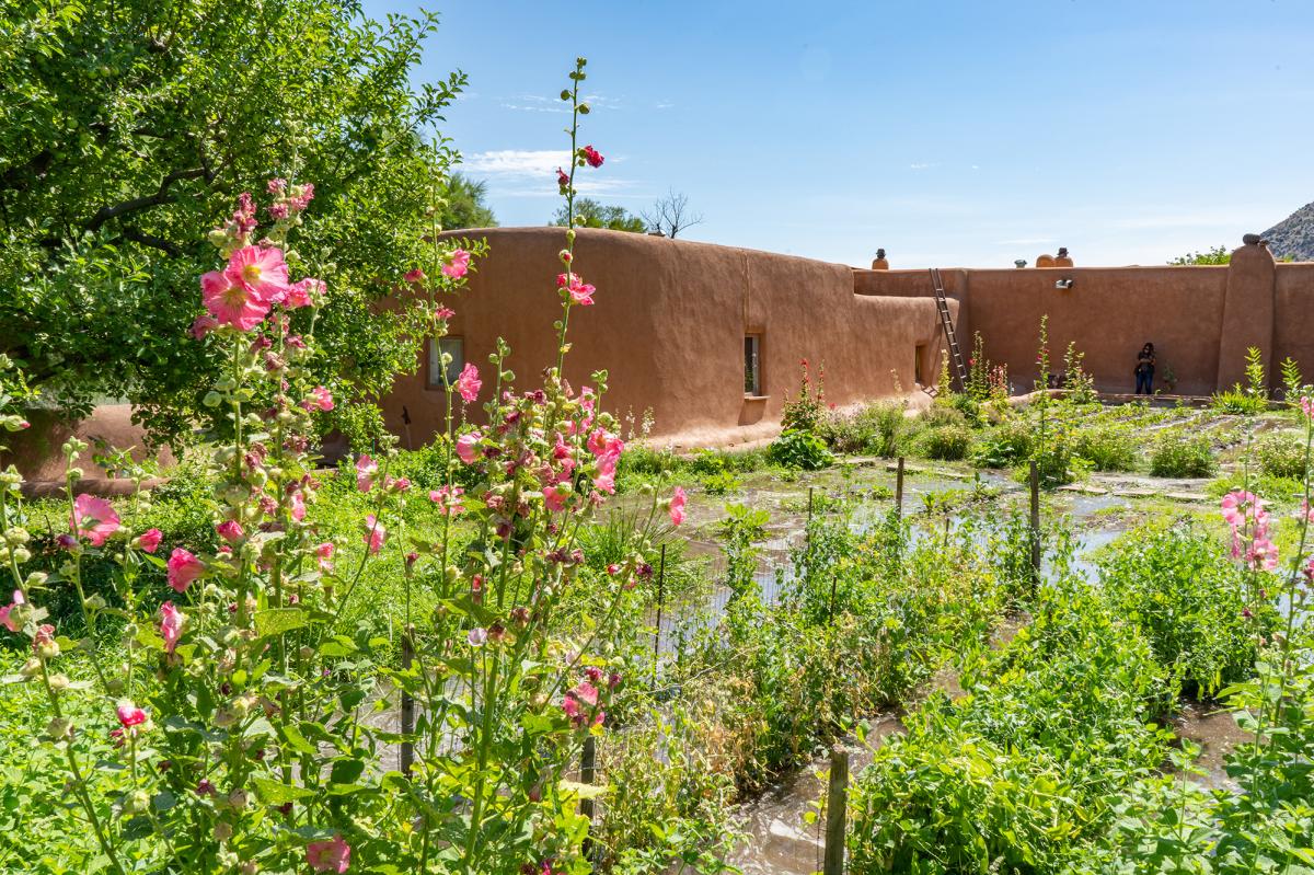 Georgia O'Keeffe's home in Abiquiu Ghost Ranch