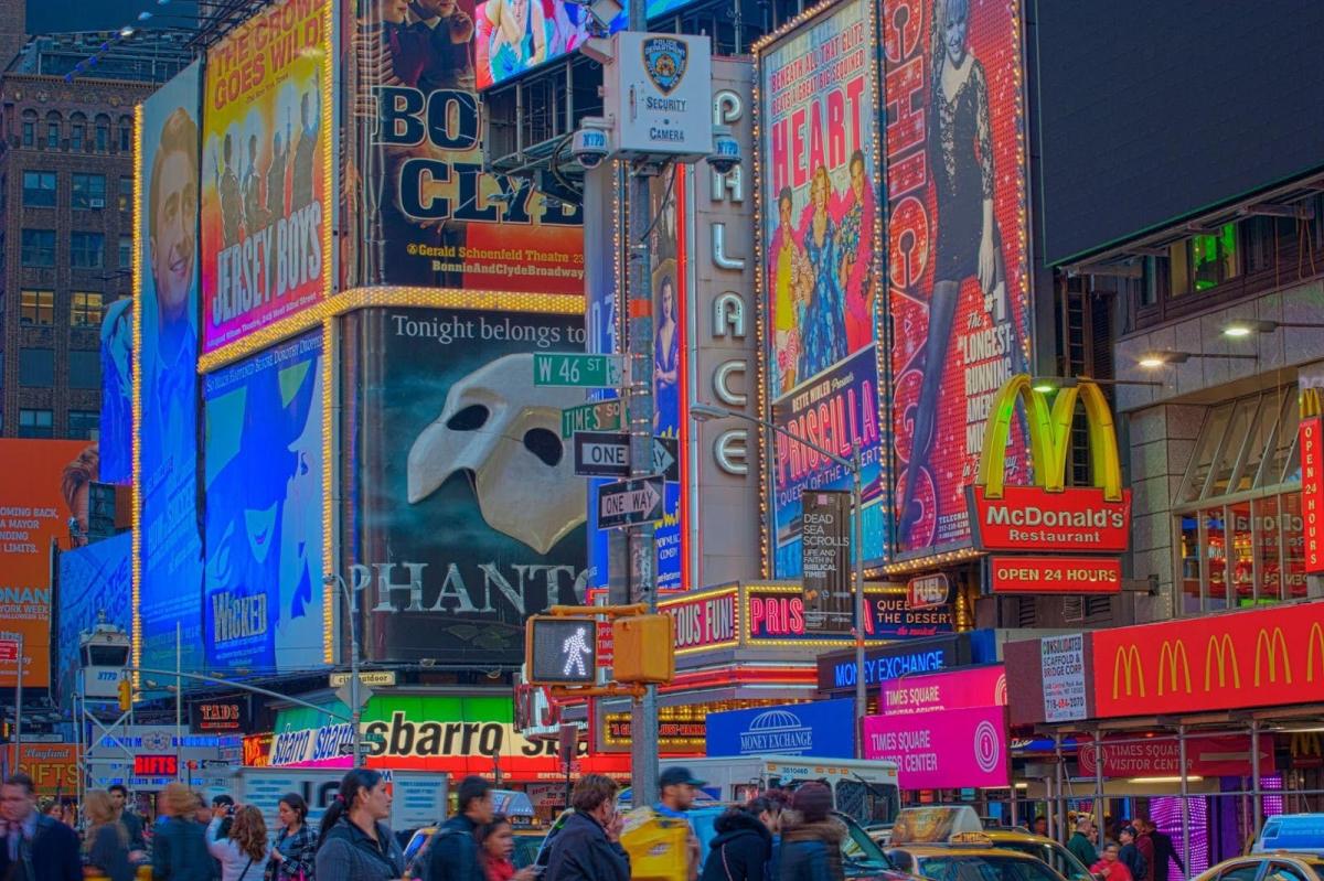 Times Square at Night