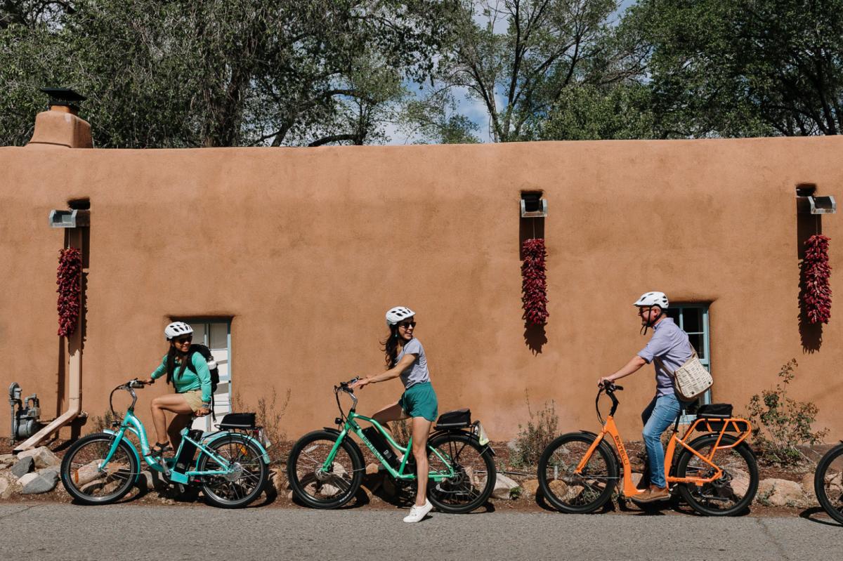 Embark on an unforgettable adventure through the enchanting city of Santa Fe with the City Different E-Bike Tour.