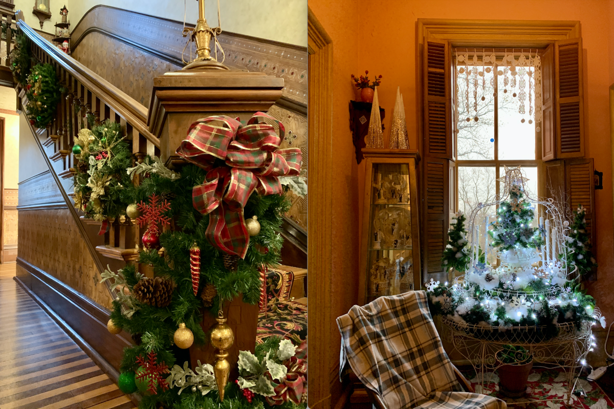 General Crook House Museum during the Holidays