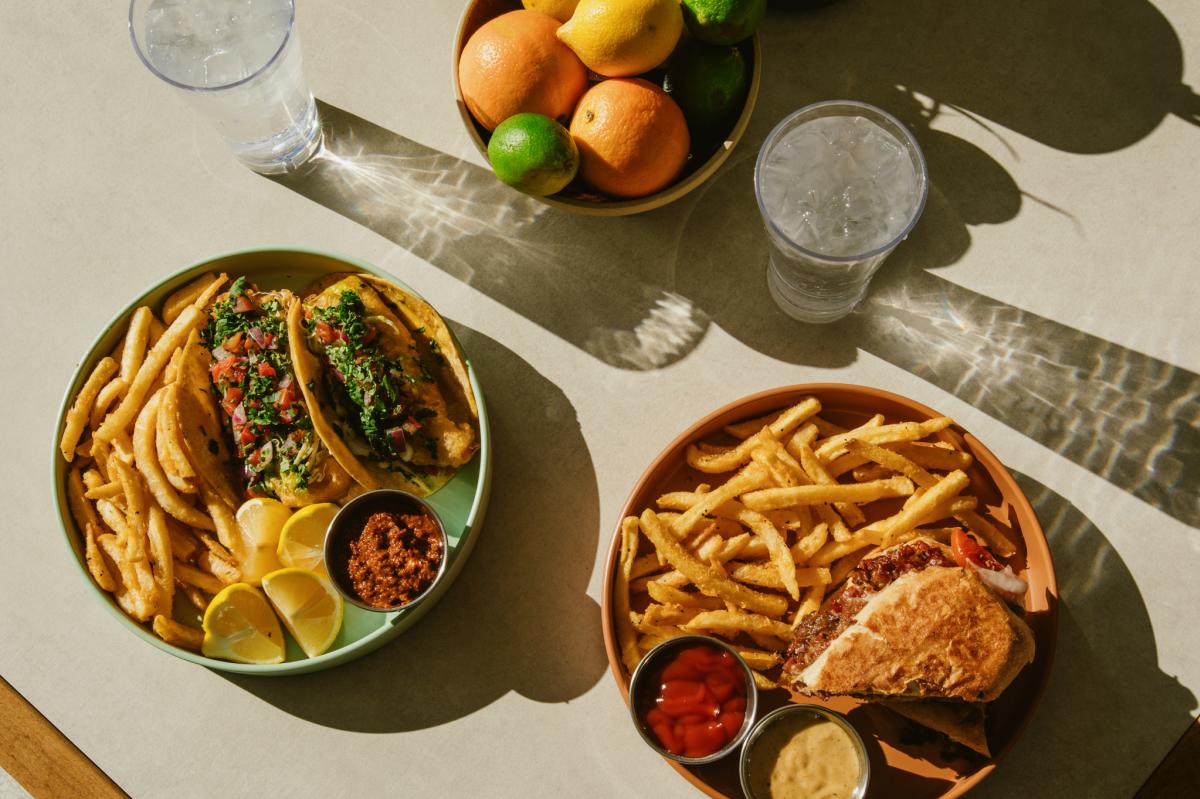 A Meal At Palm Springs Surf Club