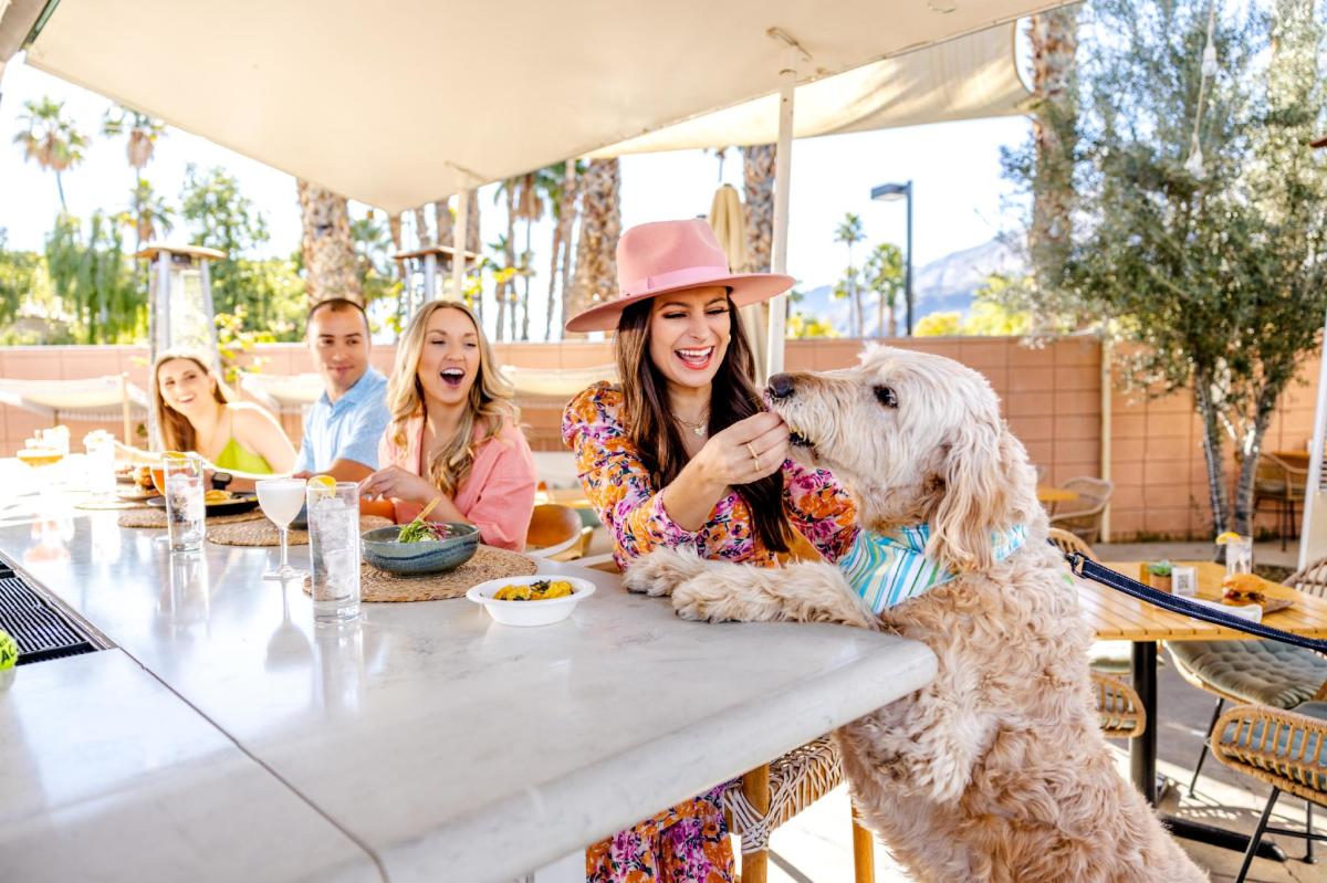 Brunch at Boozehounds in Palm Springs