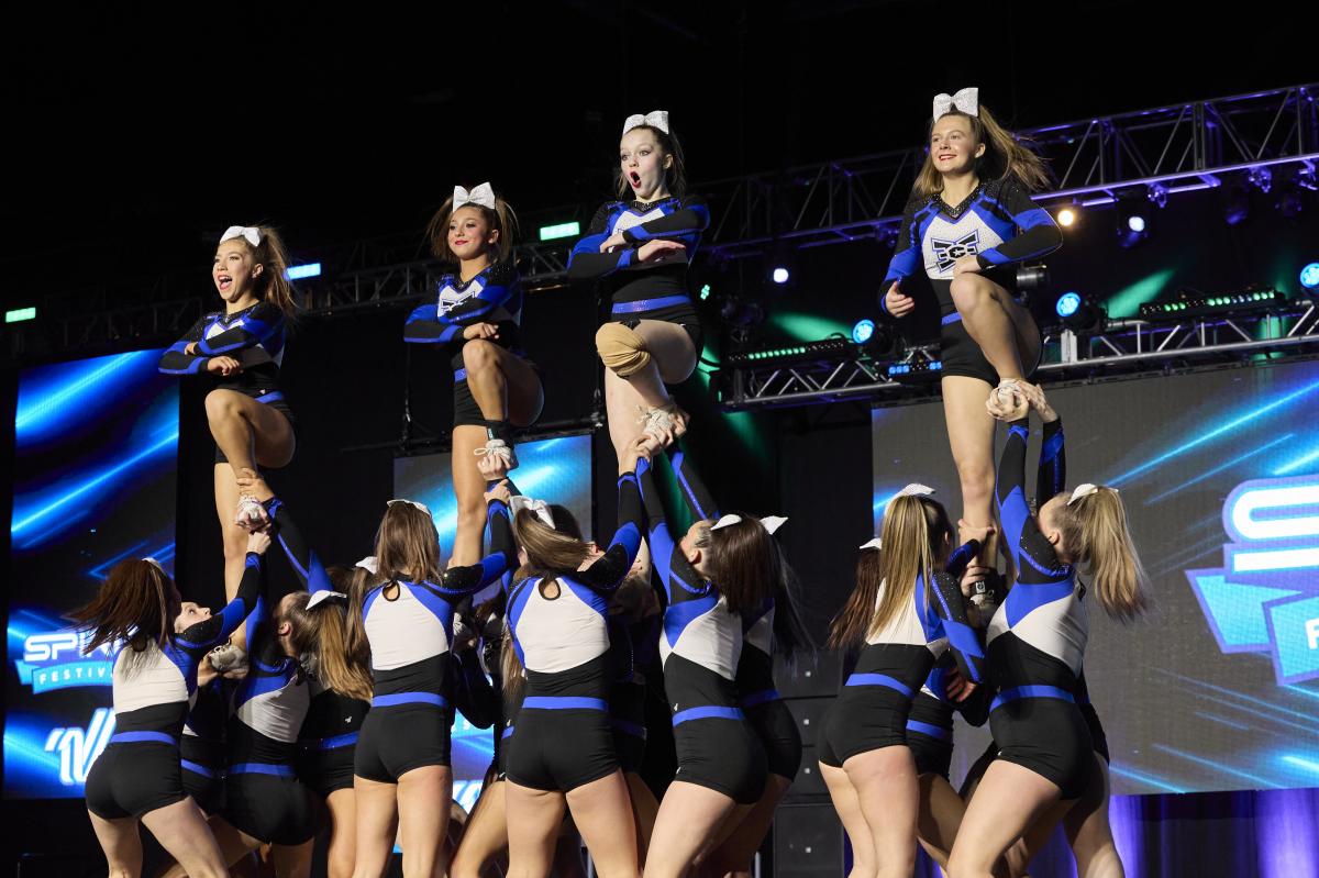 Spirit-fest cheerleading