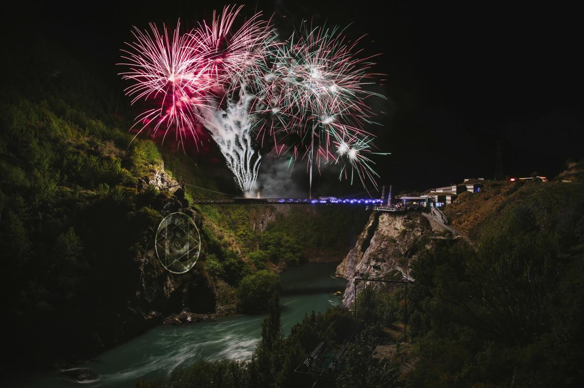 Fireworks at the Bungy dome - Conference and Incentives Programmes