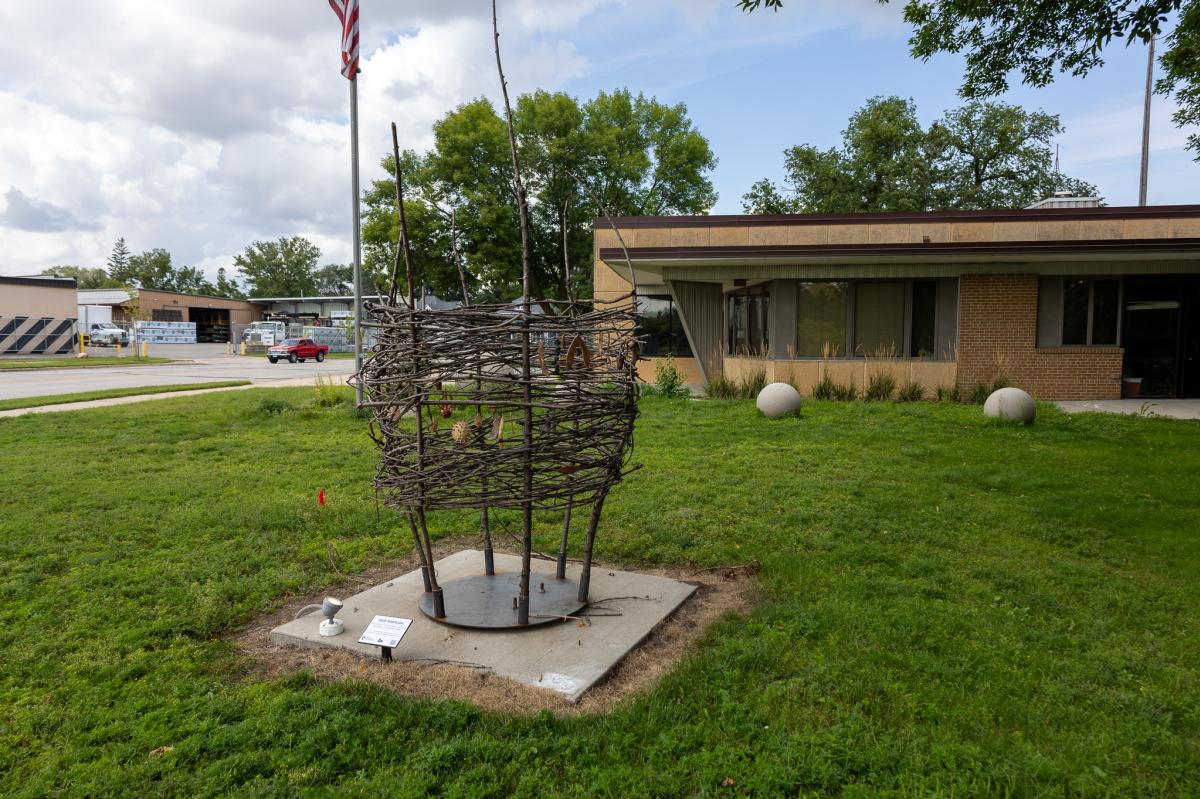 Dispersal Art Sculpture at Silver Lake