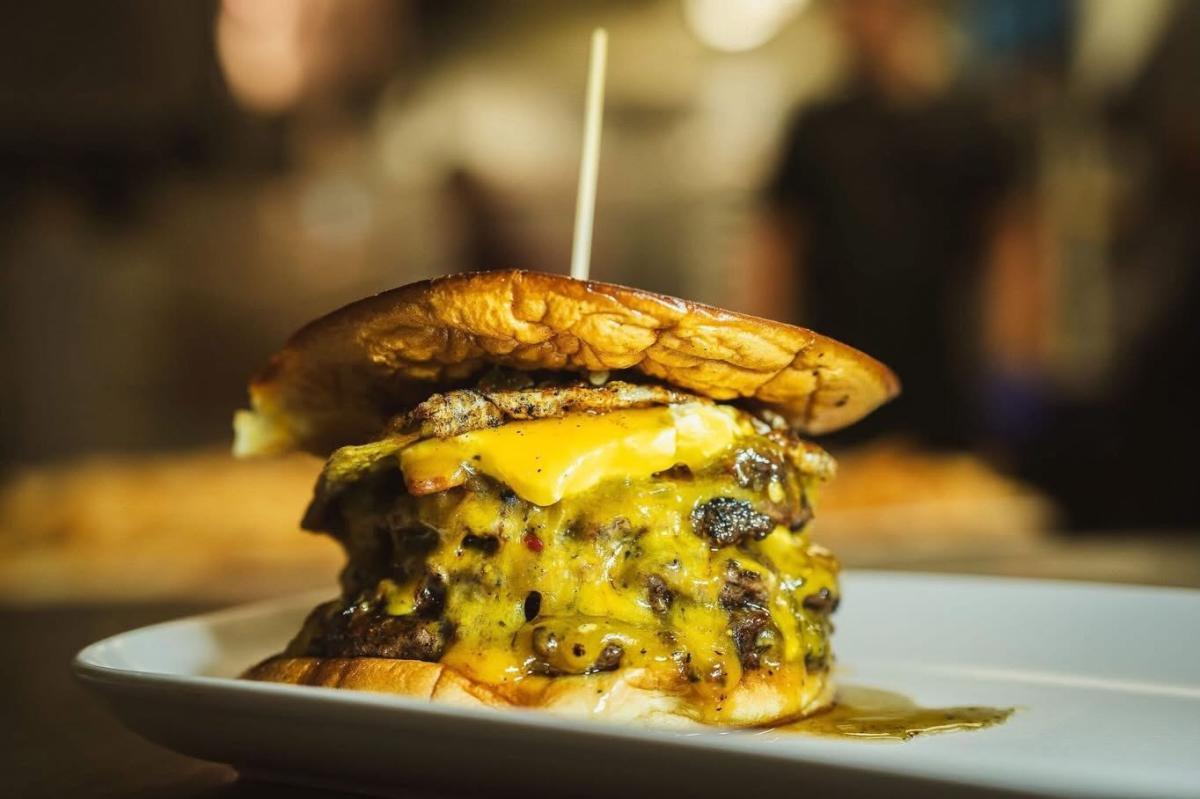 Burger at Food Freaks Hidden Gems