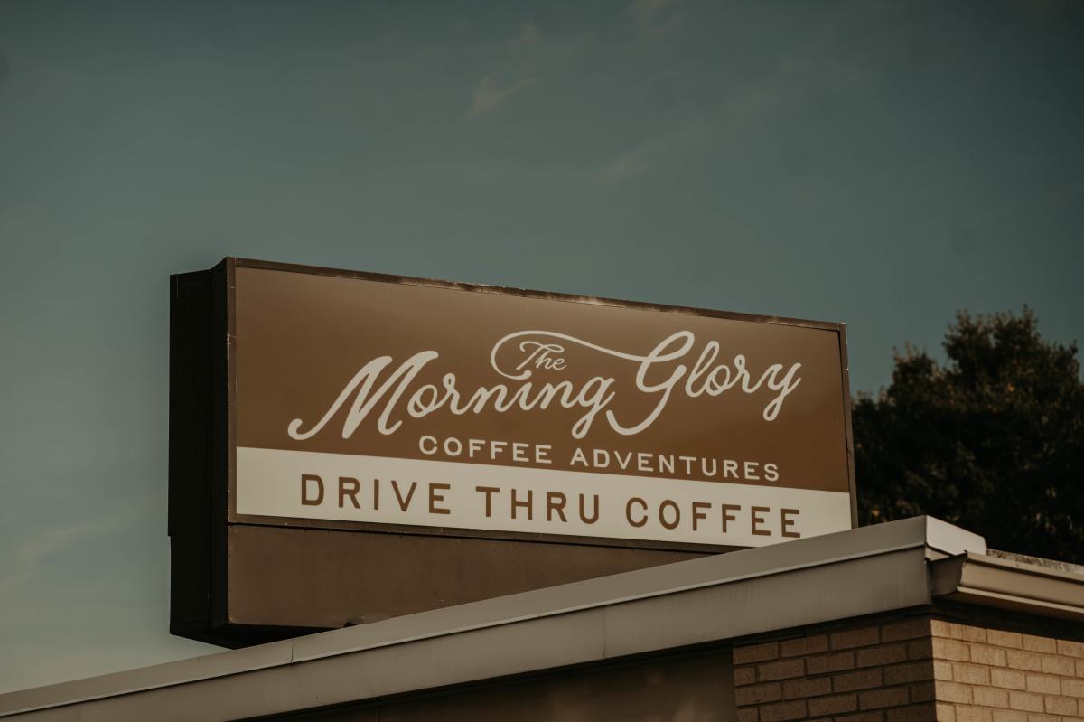 The Morning Glory Sign in Rockwell NC