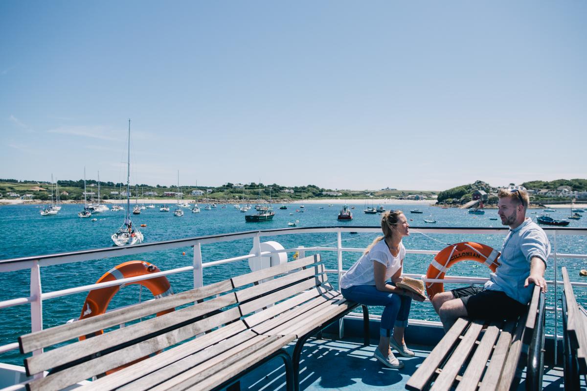 Couple on Scillonian III