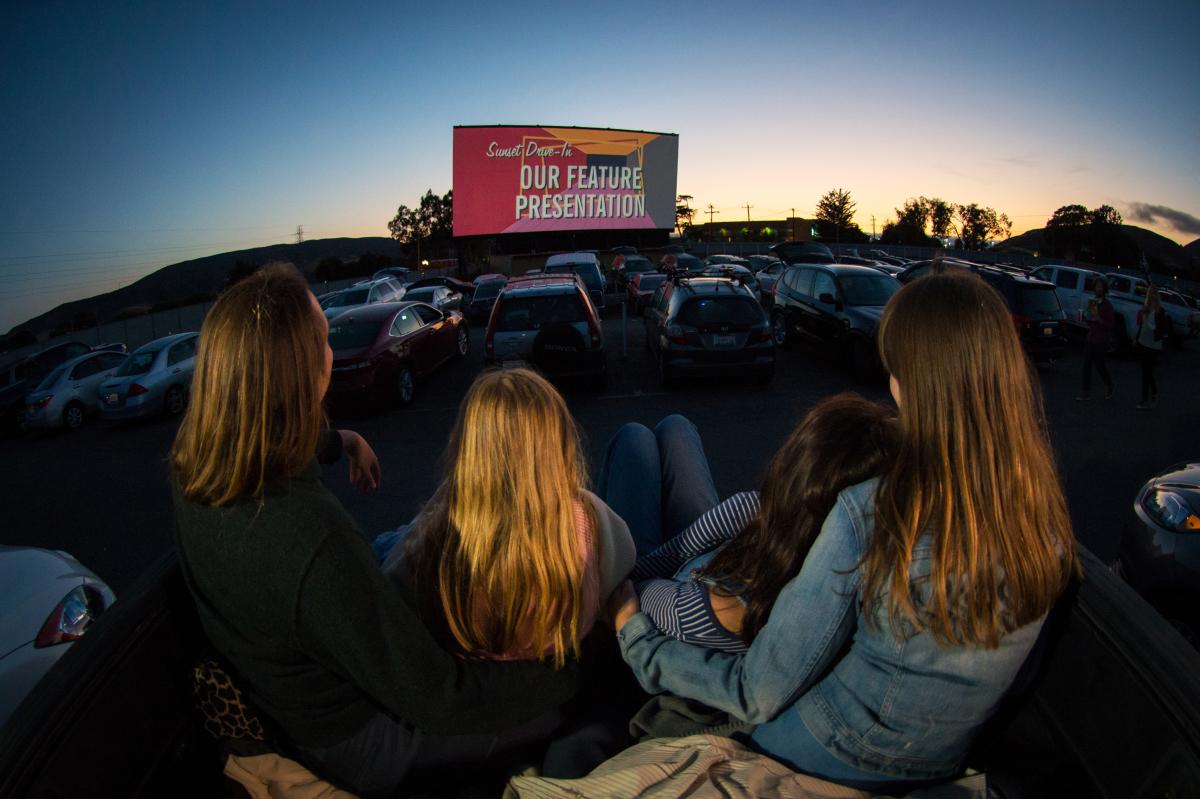 Sunset Drive in movie theater