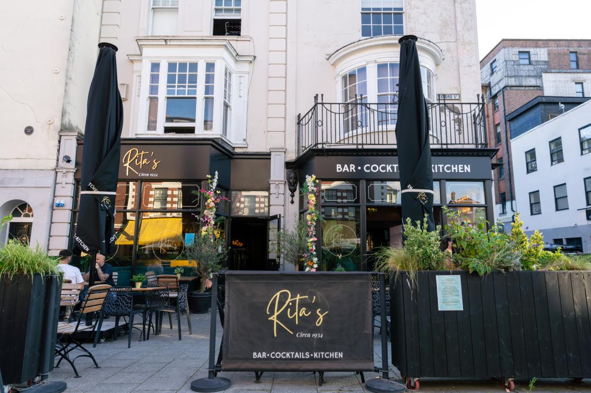 External of Rita's Bar & Kitchen Southampton