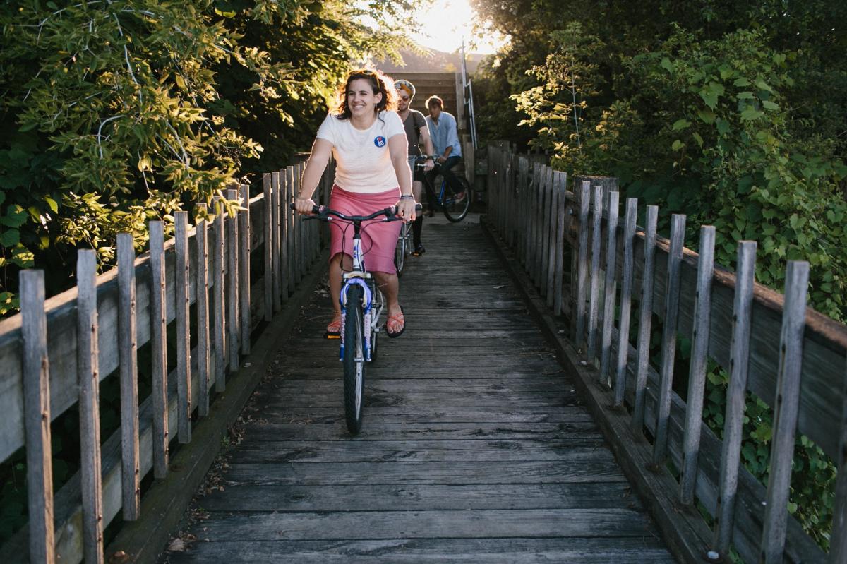 How We Roll: Exploring The South Bend Riverwalk by Bike