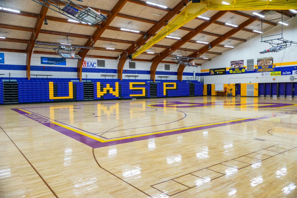 Play basketball, volleyball, or wrestle in the Berg Gym at UW-Stevens Point