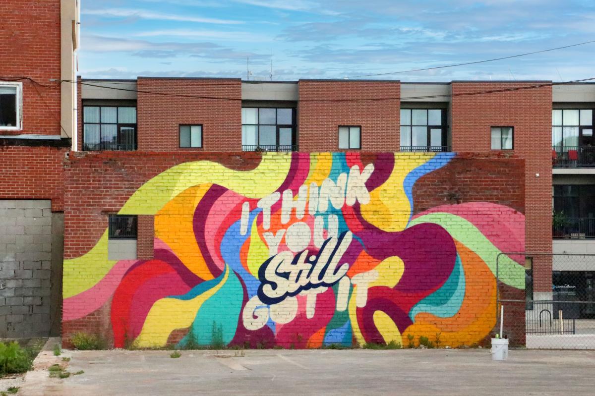 I Think You Still Got It Mural Meg Wagler