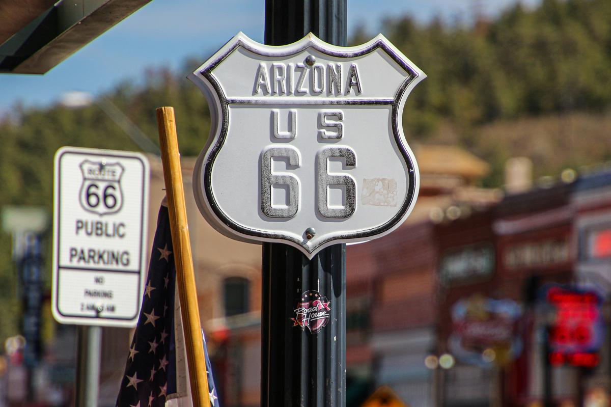 Route 66 in Williams, AZ