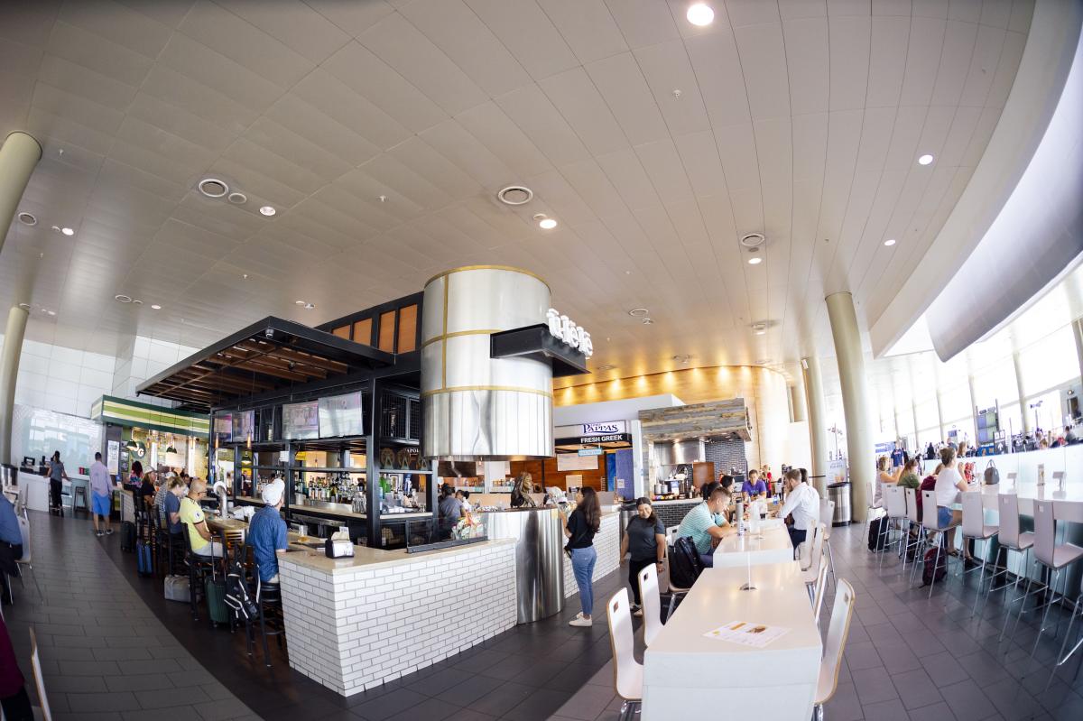 Tampa International Airport food court Ulele