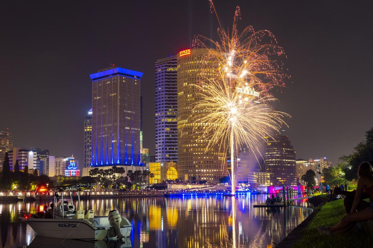 Fireworks in Tampa