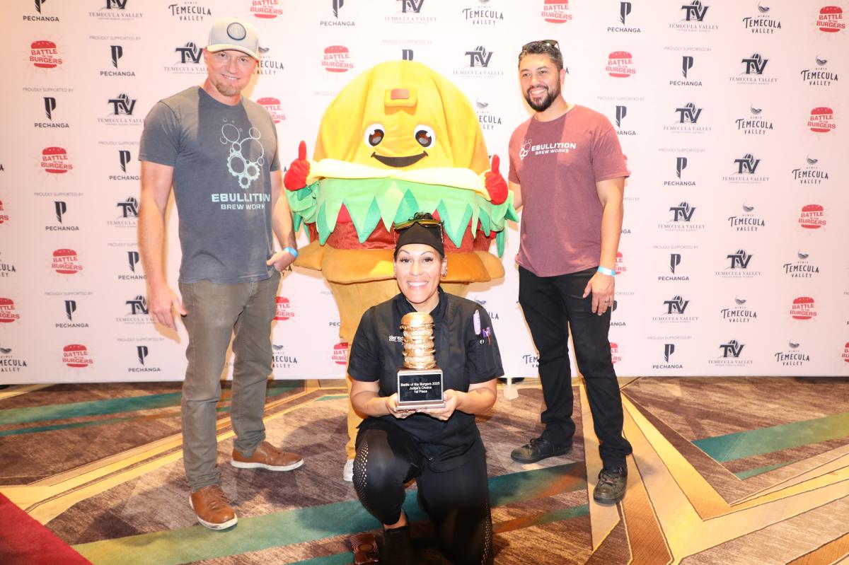 Ebullition Brew Works, 1st Place Judge's Choice, Battle of the Burgers 2025