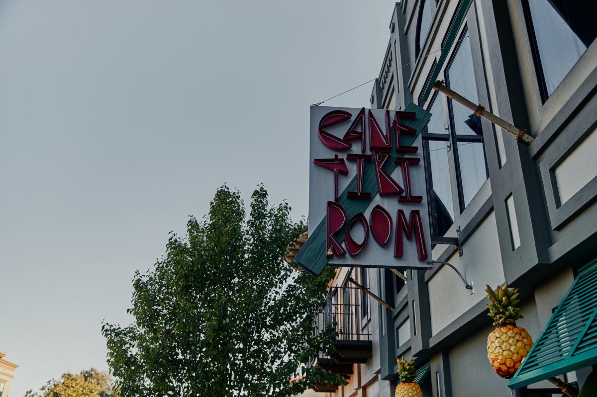 Cane Tiki Room sign