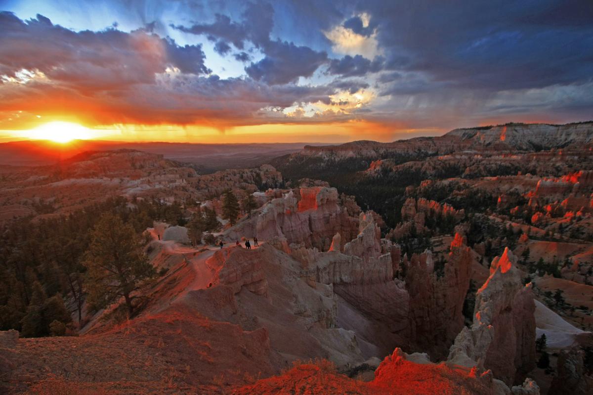 Sunset in Bryce Canyon National Park