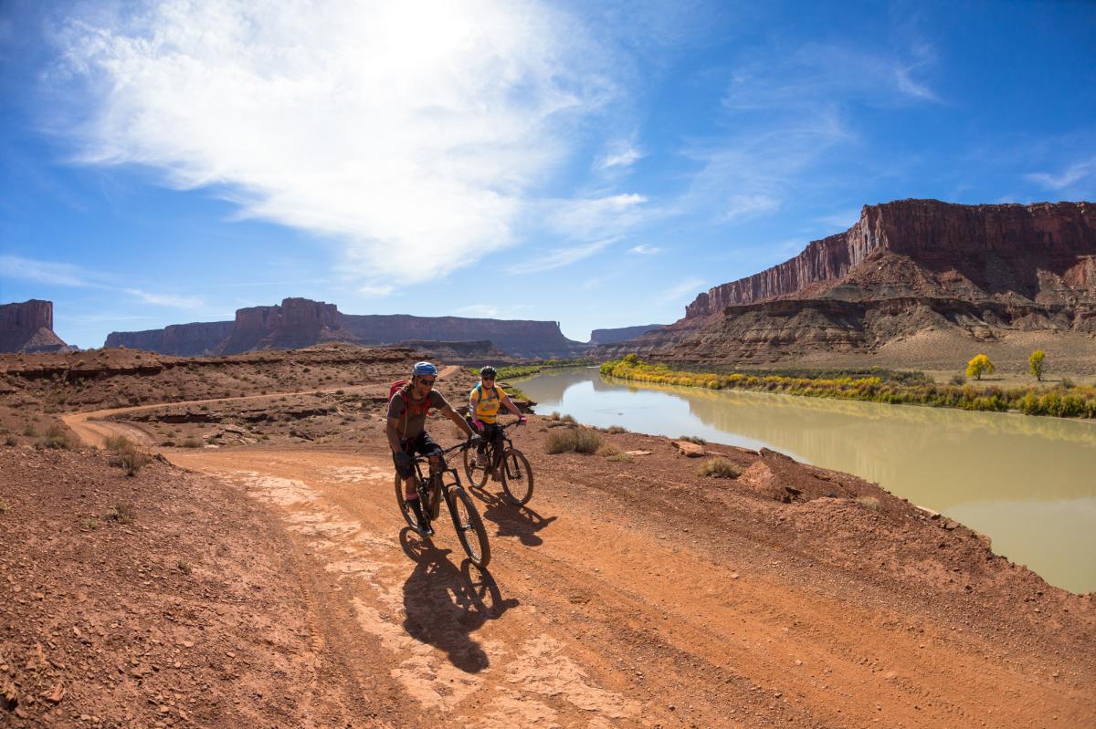 White Rim Mountain Biking