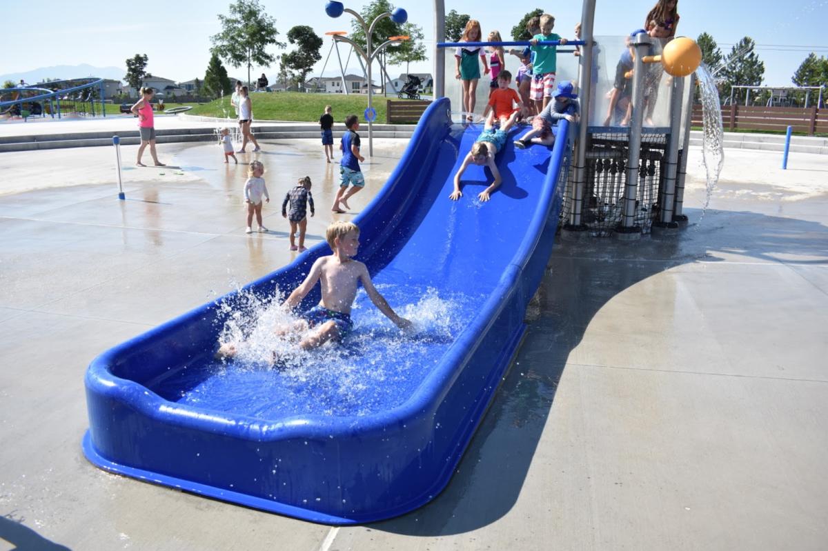 Splash Pad Natalie Ockey