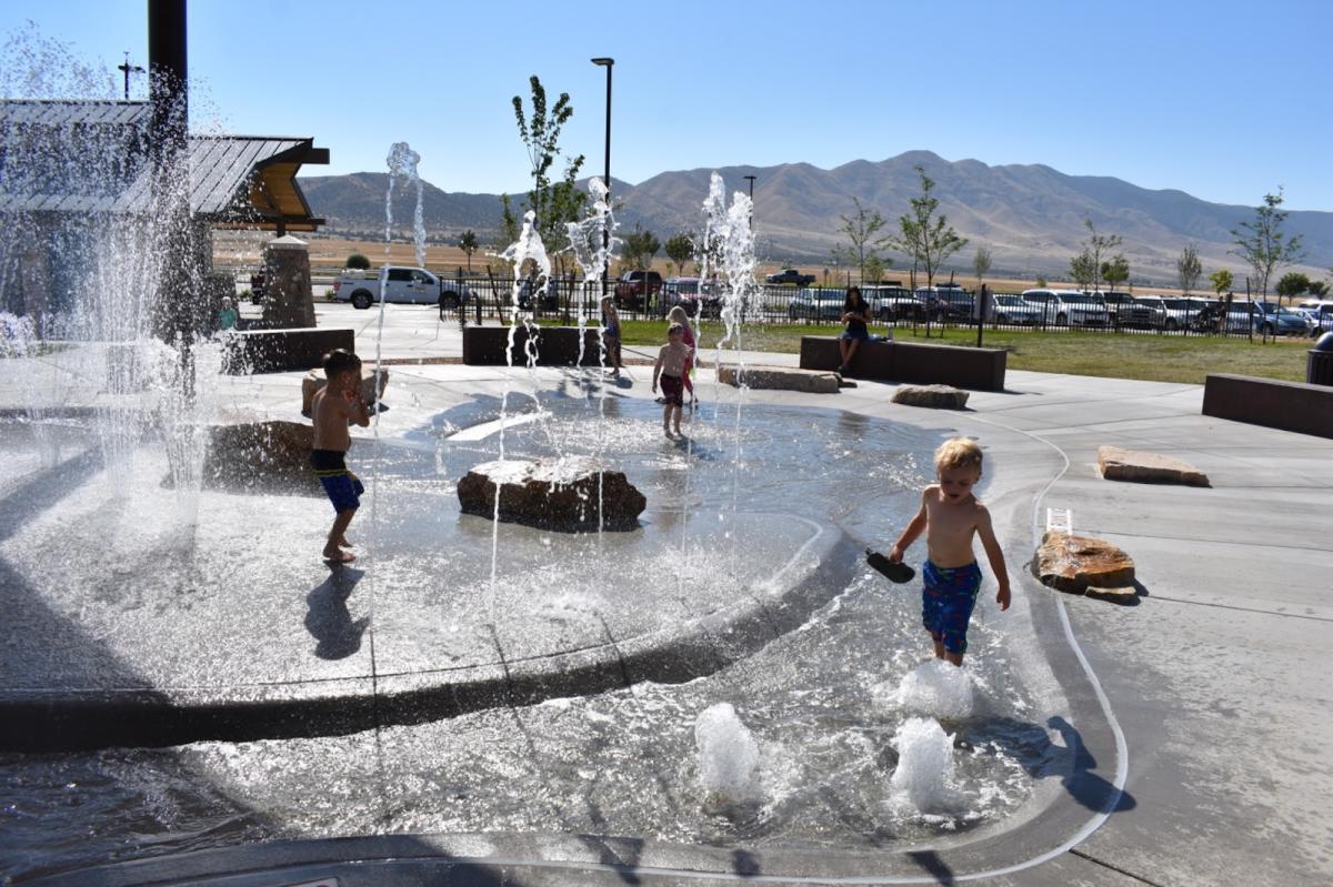 Splash Pad Natalie Ockey