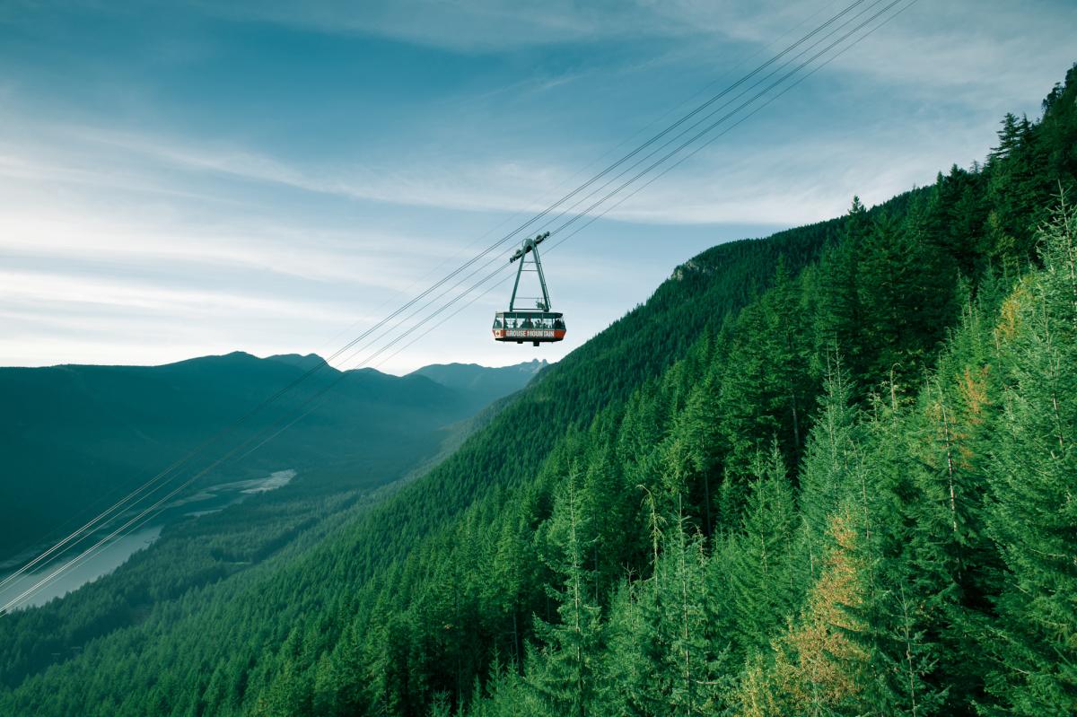 High-Res: Grouse Mountain Skyride (Summer)