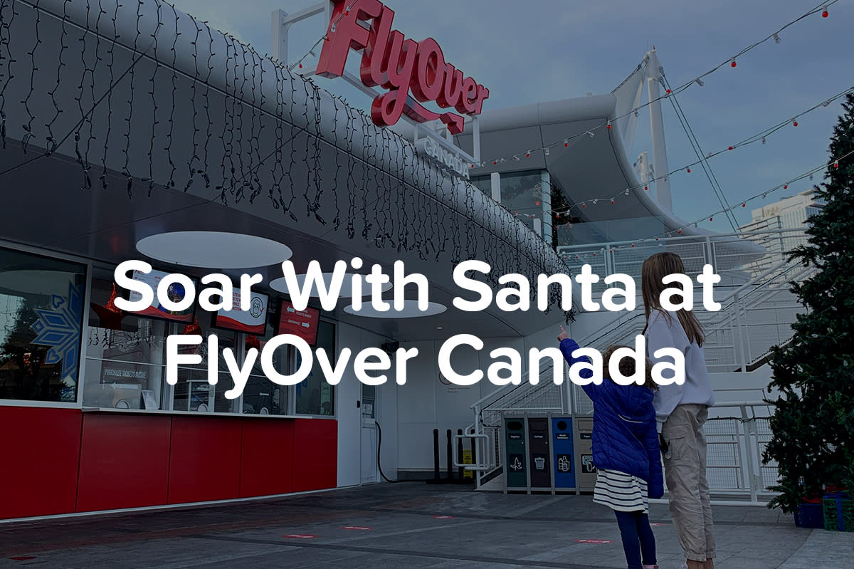 Soar with Santa at FlyOver Canada