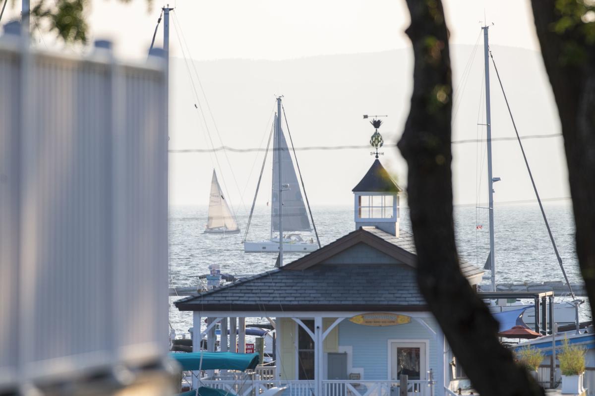 Lake Champlain - Spot on the Dock Summer