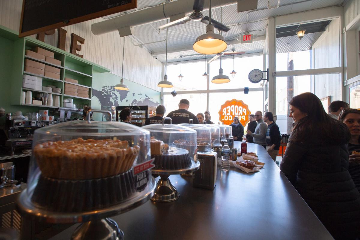 Proper Pie Bakery, in Richmond's Church Hill Neighborhood