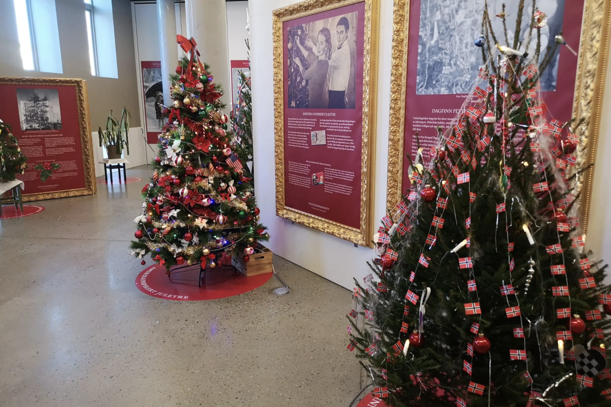 Historisk juletreutstilling i Kristiansand