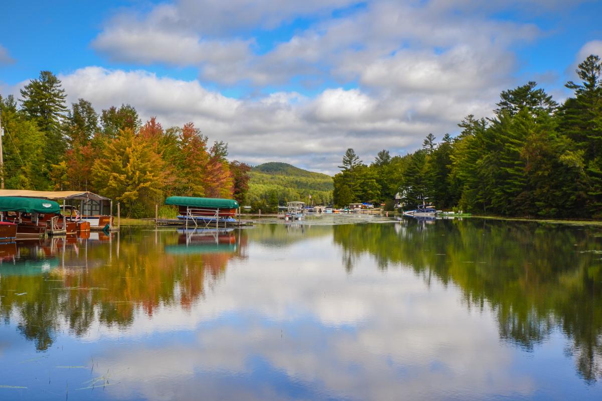 Boats on Loon Lake