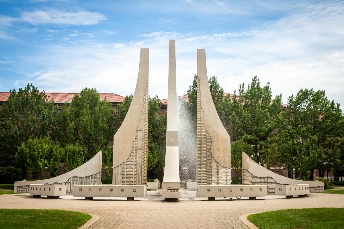 Class of 1939 Water Sculpture