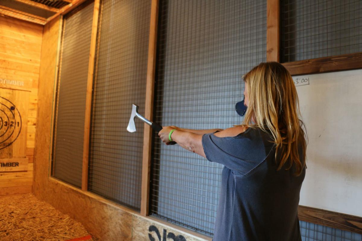 Throwing Axes at Blade and Timber