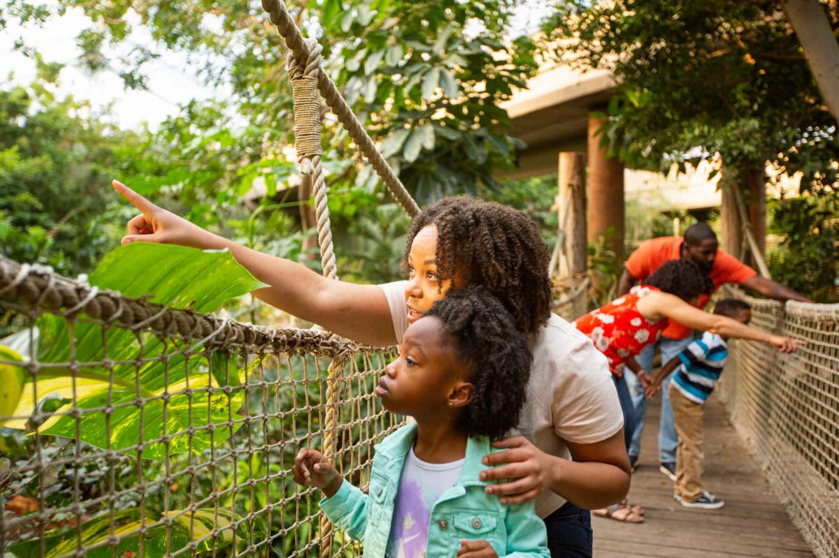 Families Enjoy Sedgwick County Zoo