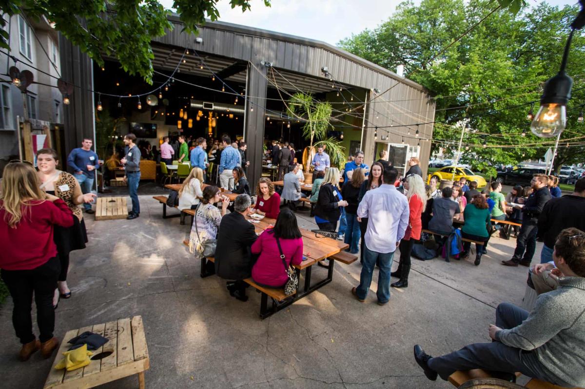 YP Mingle at Central Standard Brewing's Patio